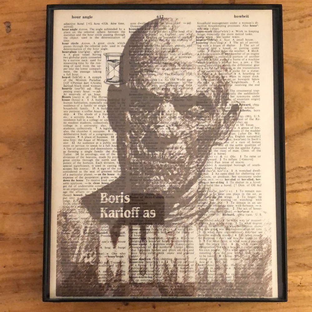 Mummy horror Art 8x10